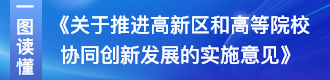 一图读懂《关于推进高新区和高等院校协同创新发展的实施意见》